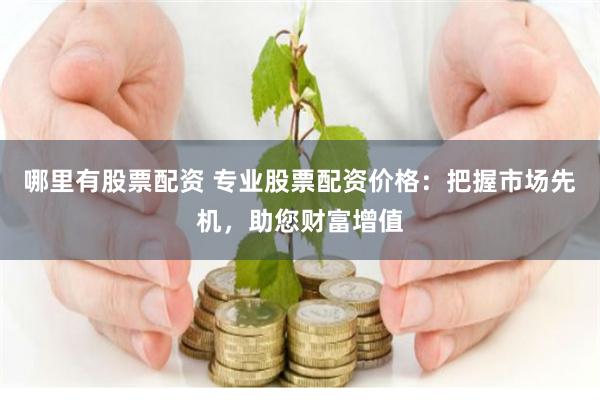 哪里有股票配资 专业股票配资价格:把握市场先机,助您财富增值